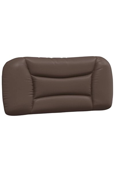vidaxl Pernă pentru tăblie pat, Hvar, maro, 80 cm, piele artificială