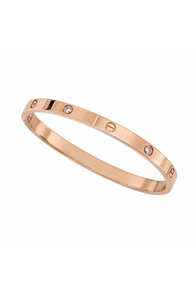 Ressia Women's Rose Steel Handcuffs