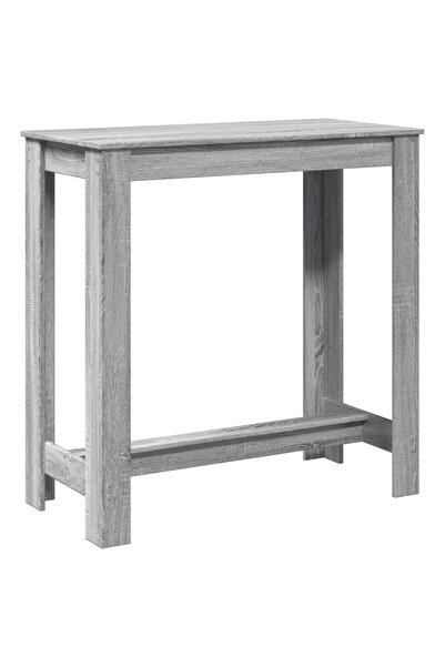 vidaxl Masă de bar, Sonoma gri, 102x50x103,5 cm, lemn prelucrat