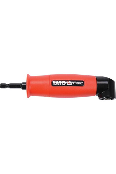 yato Drill adapter with inclined head YT-04631, angle 90, max 400 rpm, Hex, l...