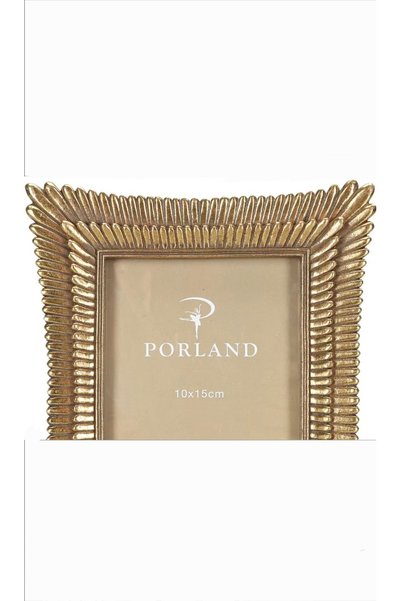 Porland Ramă Margot de culoare aurie 10x15cm