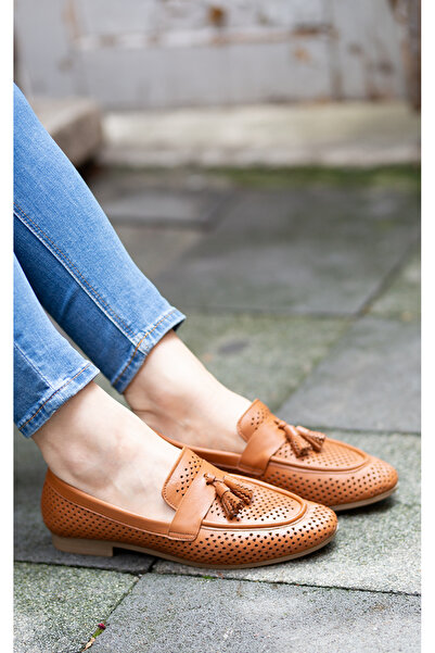 EREN SHOES BAG BELLA Pantofi de damă casual cu toc mic, din piele naturală, m...