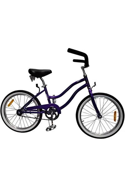CHALLENGERS Beach Butterfly Children's Bicycle, 16 inch, Purple