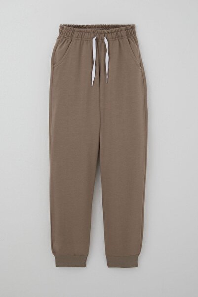 Breeze Boy's Sweatpants, Solid Color, with Lacing Accessories and Pockets, 4-...