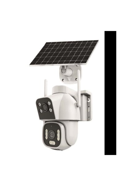 Universal كاميرا INOX 2+2MP PTZ Speed ​​Dome 3.6mm لاسلكية تعمل بالطاقة الشمس...