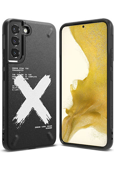 Ringke Onyx Design Πίσω Θήκη Σιλικόνης με Σετ Λουράκι με Γυαλί Χ Μαύρο (Galax...