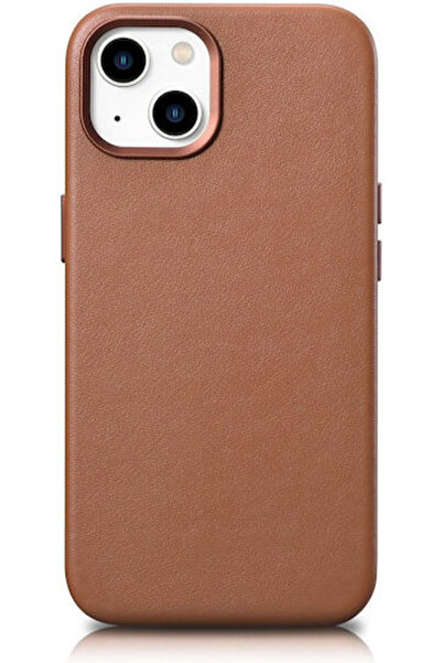 ICARER Genuine Leather Back Cover Leather Brown (iPhone 14 Plus) Code: WMI142...