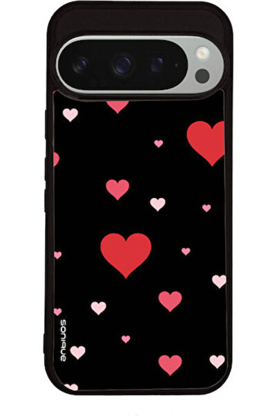 Other Θήκη Sonique Heart Series για Google Pixel 9 Pro 5G Μαύρο
