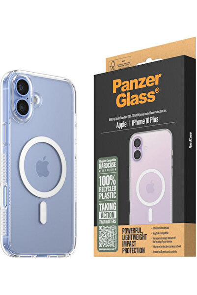 Panzer Glass PanzerGlass Σκληρό Πλαστικό Λευκό Πίσω Κάλυμμα (iPhone 16 Plus) ...