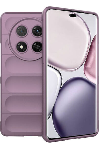 Techsuit Μαγική Πίσω Θήκη Σιλικόνης Μωβ (Honor Magic7 Lite, Honor X9c)