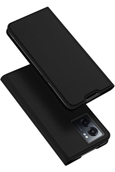Dux Ducis Skinpro Θήκη Δερμάτινη / Σιλικόνης Μαύρη (Realme Narzo 50A) Κωδικός...