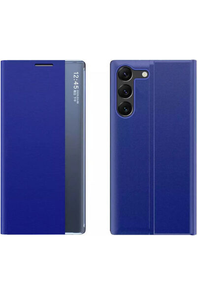Hurtel Θήκη Βιβλίο Πλαστική / Σιλικόνης Μπλε (Xiaomi POCO C65, Redmi 13C)