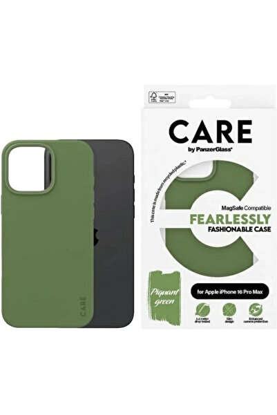 Panzer Glass PanzerGlass Fashion Πίσω Θήκη Σιλικόνης Πράσινο (iPhone 16 Pro M...