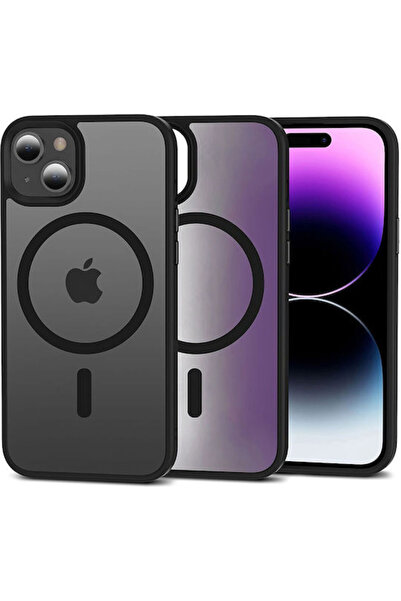 Tech-Protect Magmat Πίσω Κάλυμμα Σιλικόνης / Πλαστικό 2mm Μαύρο (iPhone 15)