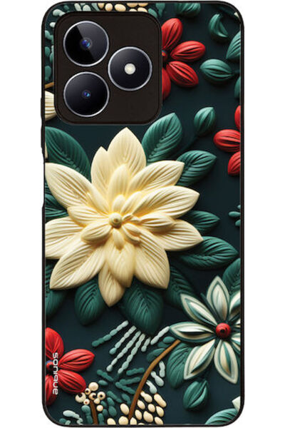 Other Θήκη Sonique Σειράς 3D Λουλουδιών για Realme C51 Realme C53 Realme Note...
