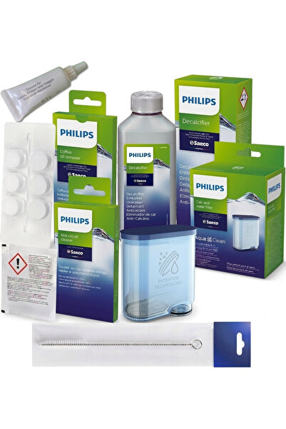 Philips Orijinal Kahve Makinesi Bakım Seti - CA6903 Filtre + CA6700 Kireç Çöz...