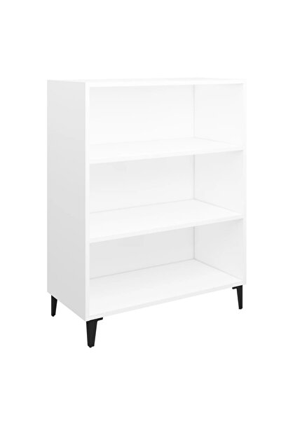 vidaxl Servantă, alb, 69,5x32,5x90 cm, lemn prelucrat