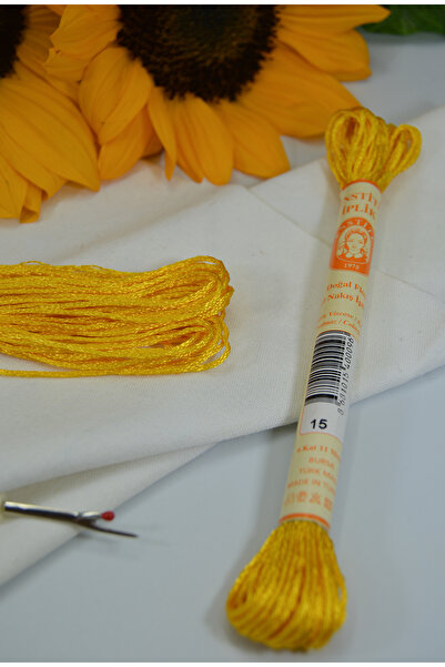 Enstitü İplik Hand Embroidery Silk, Laundry Silk, Rayon, Shiny Silk Texture, ...