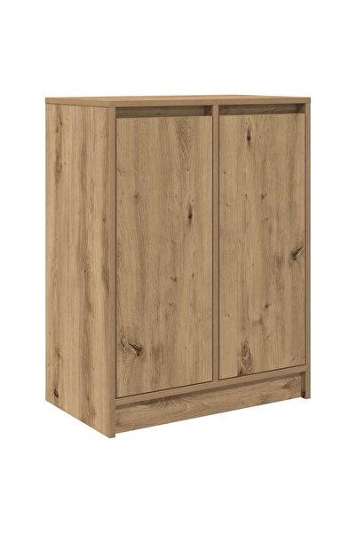vidaxl Bufetă Stejar Artisan 57x34x76 cm Lemn prelucrat