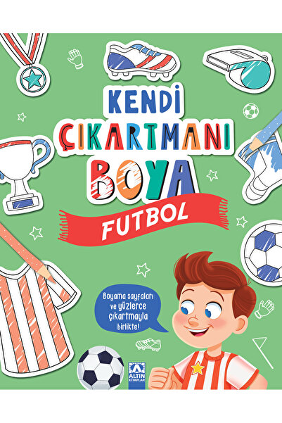 Altın Kitaplar Custom Sticker Paint - Football