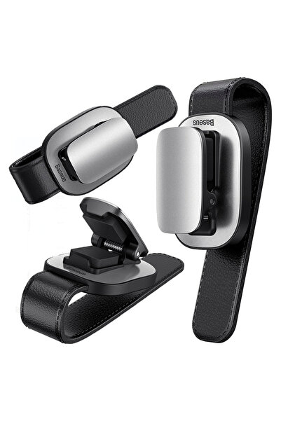 Baseus Car Clip Holder For Sunglasses Silver
