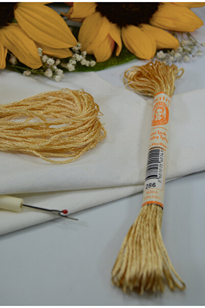 Enstitü İplik Hand Embroidery Silk, Laundry Silk, Rayon, Shiny Silk Texture, ...