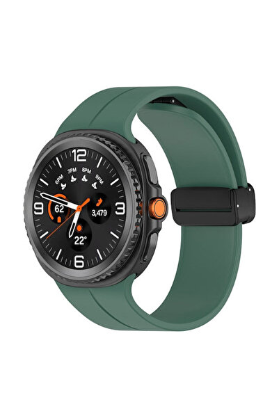 Techsuit Λουράκι Σιλικόνης Πράσινο (Samsung Galaxy Watch8, Watch8 Classic)