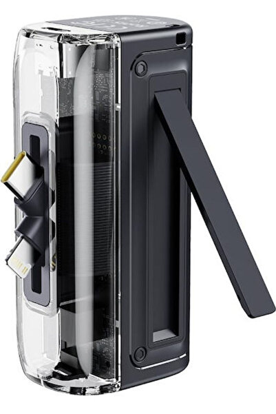 Xo PR273 Power Bank 5000mAh 22.5W με θύρα USB-C Μαύρο