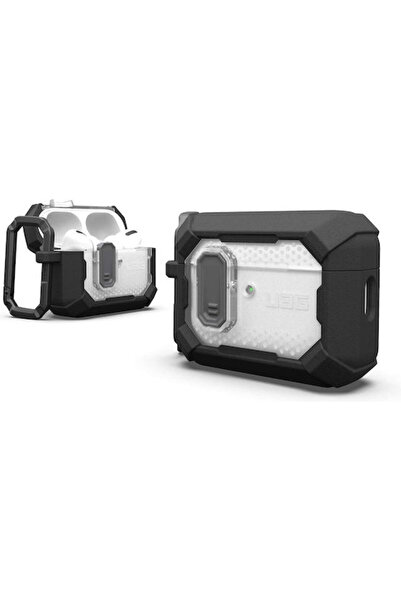 UAG Θήκη Plasma από Πλαστικό / Σιλικόνη με Γάντζο σε Μαύρο χρώμα για Apple Ai...