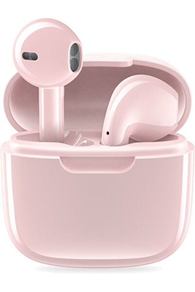 ATC -25 Ενδοωτικά ακουστικά Bluetooth handsfree με θήκη φόρτισης, ροζ