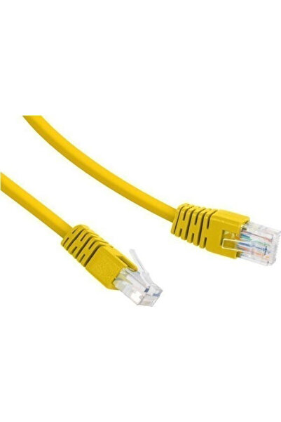 Cablexpert Καλώδιο Ethernet U/UTP Κατηγορίας 6 (Gigabit) 0,25μ Κίτρινο Κωδικό...