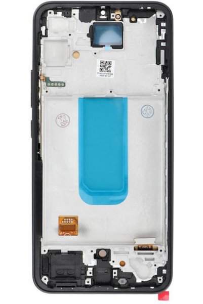 OEM Οθόνη με μηχανισμό αφής και πλαίσιο για SAMSUNG A34 (Μαύρο)