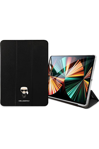 Karl Lagerfeld Karl Head Flip Cover Μαύρο (iPad Pro 2020 11 ")