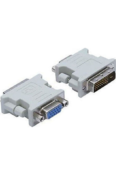 POWERTECH Μετατροπέας DVI-D αρσενικό σε VGA θηλυκό Λευκό 1 τεμάχιο CAB-G020