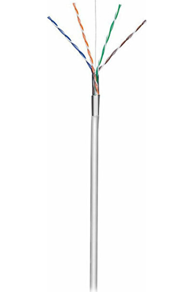 goobay Cablu Ethernet Gigabit F/UTP Cat.5e, neterminat, 305m, Gri, Cod: 95707