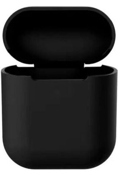 Hurtel Μαλακή θήκη σιλικόνης σε μαύρο χρώμα για Apple AirPods 1 / AirPods 2