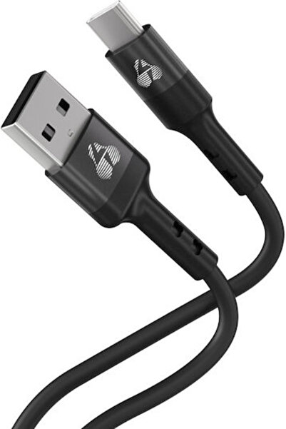 POWERTECH Καλώδιο USB 2.0 USB-C Αρσενικό - USB-A 60W PD Μαύρο 1μ PTR-0161