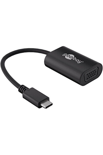 goobay Μετατροπέας USB-C / VGA αρσενικό σε USB-C / VGA θηλυκό 1 τεμάχιο 38531