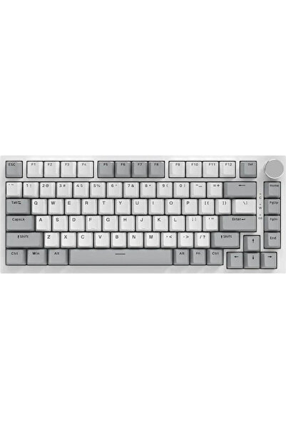 Ajazz AK820 Gaming Mechanical Keyboard 75% with Illuminated Keys (English US)...