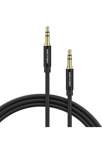 Vention Καλώδιο Ήχου 3.5mm Αρσενικό σε 3.5mm Αρσενικό, Μαύρο, 5μ, BAXBJ