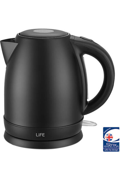 Life Βραστήρας Pearl 1.7λτ 2200W Μαύρο Κωδικός: 221-0328