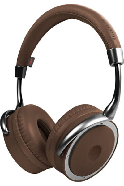 SBS Ασύρματα ακουστικά Bluetooth over-ear Slide με 6 ώρες λειτουργίας, καφέ