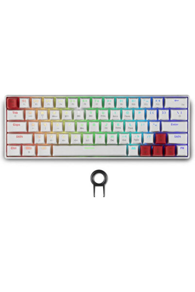 Spartan Gear Πήγασος 2 Ασύρματο Μηχανικό Πληκτρολόγιο Gaming 65% με Φωτισμό R...
