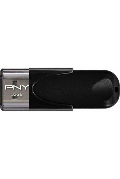PNY Attaché 4 32GB USB 2.0 Στικάκι Μαύρο