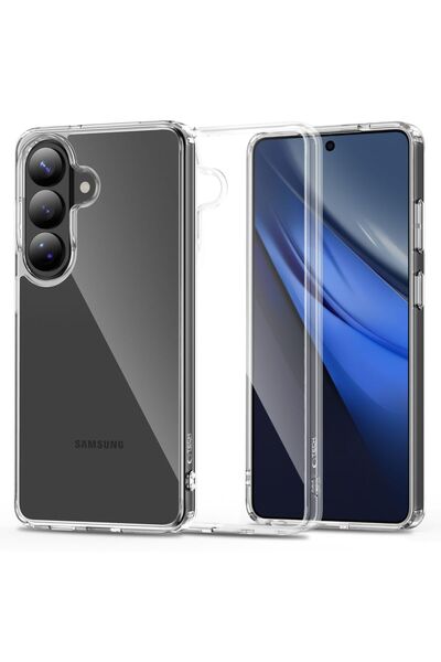 Tech-Protect Husă hibridă Flexair transparentă pentru Galaxy S26, adaptată di...