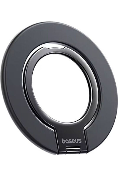 Baseus Magpro 3 Βάση Κινητού Τηλεφώνου με Δαχτυλίδια σε Μαύρο Χρώμα