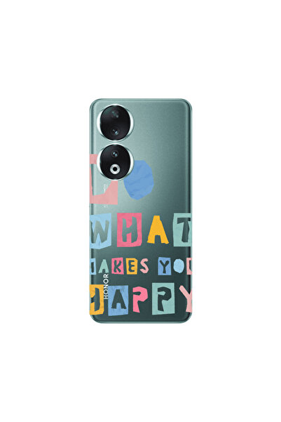 Other Honor 90 5G Do What Makes Transparent Silicone TPU Θήκη