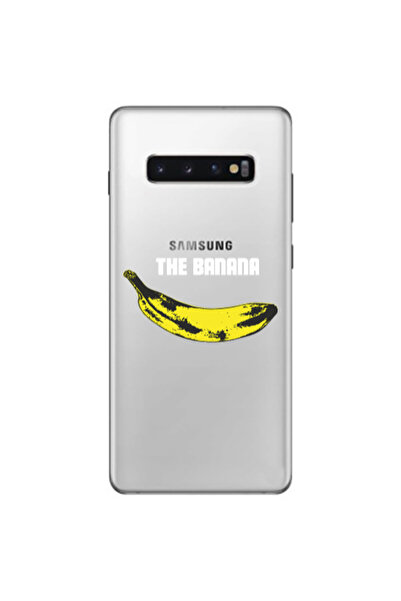 Other Samsung S10 Plus The banana Transparent Silicone TPU Θήκη