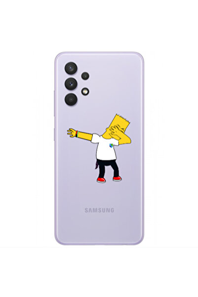 Other Samsung A32 4G Simpsons2 Transparent Silicone TPU Θήκη