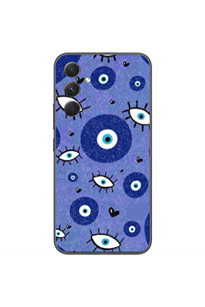 Other Samsung Galaxy A05s Black hearted Transparent Silicone TPU Θήκη